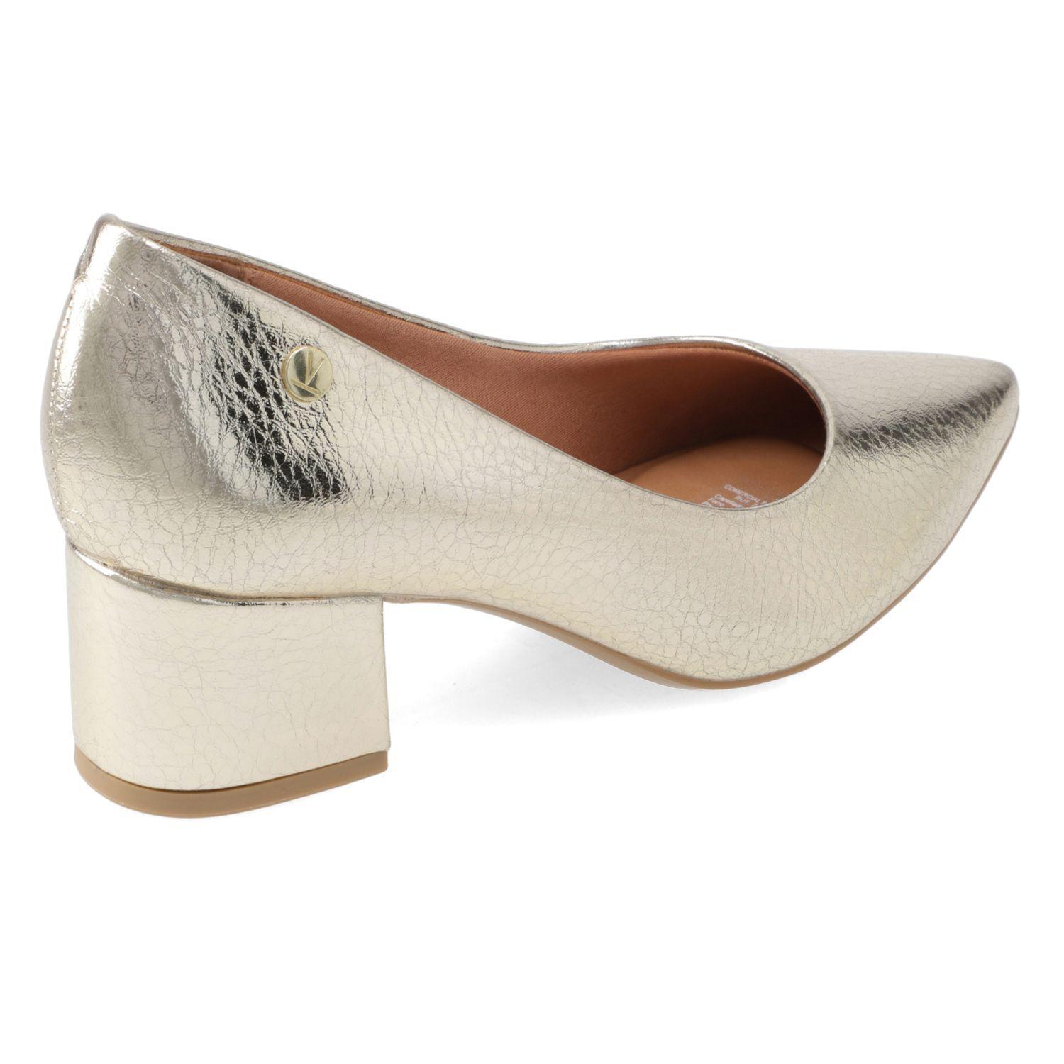 Reina Vizzano Taco Ancho 5 cm Dorado-2