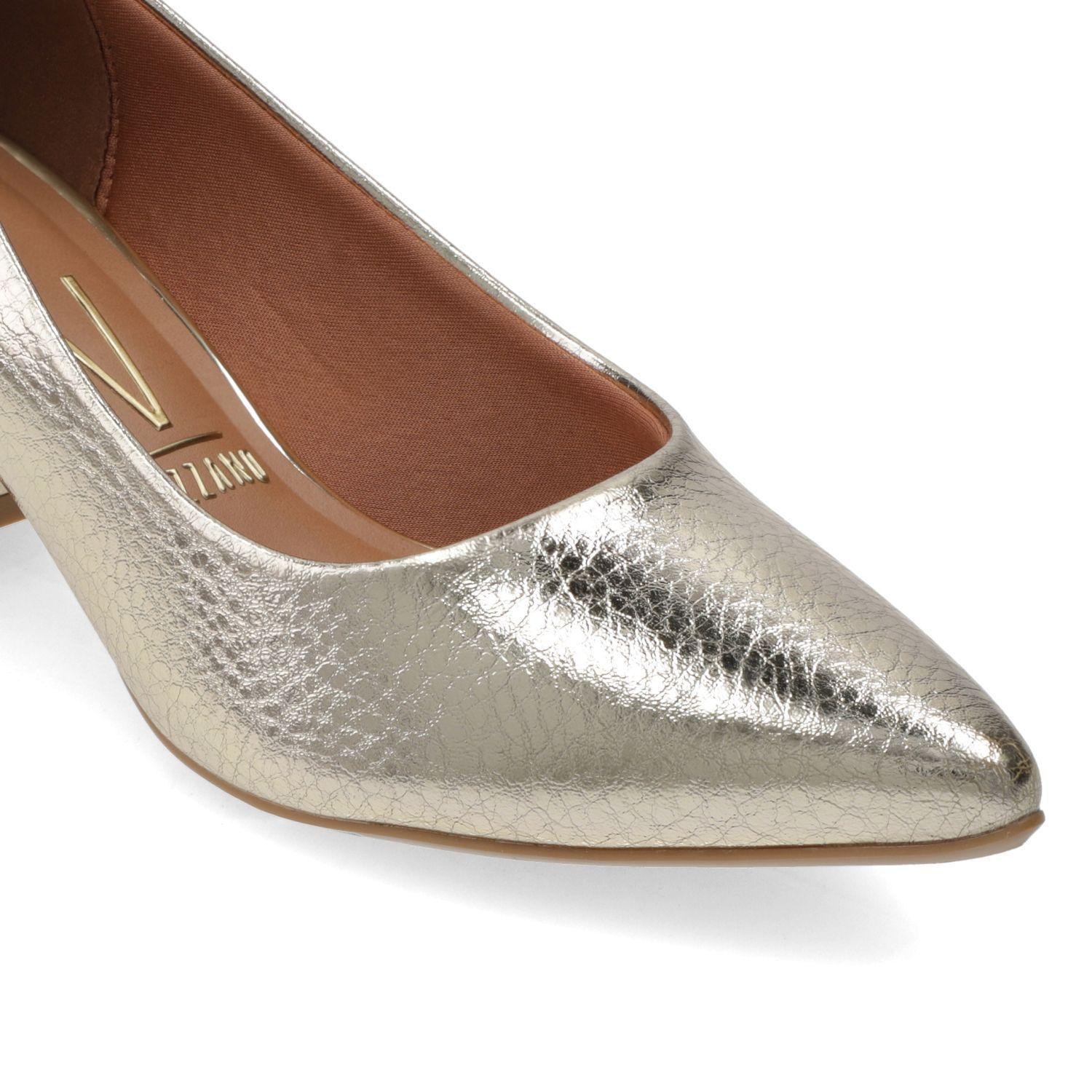 Reina Vizzano Taco Ancho 5 cm Dorado-3