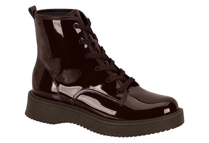 Botin Mujer Charol Café 5339-100- Moleca-0