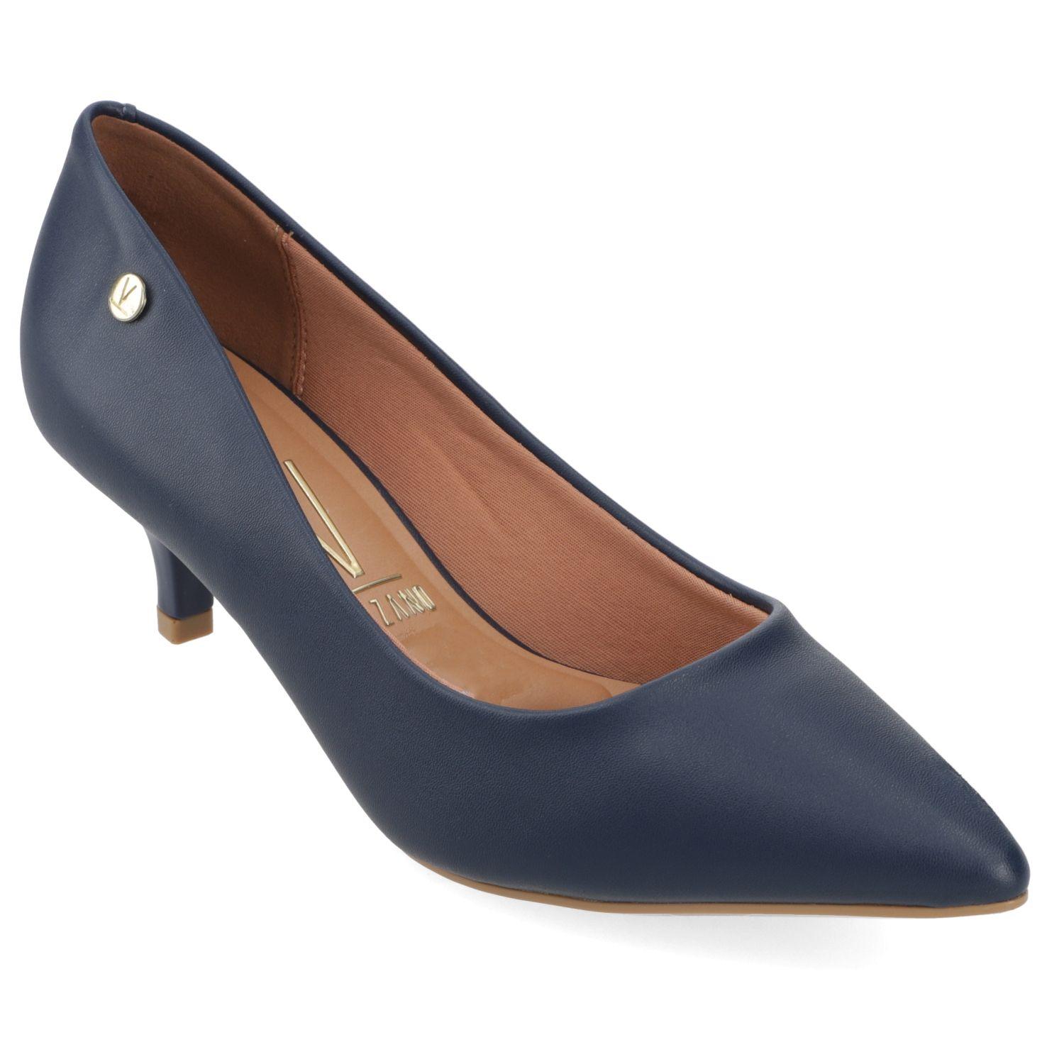 Stiletto Vizzano Azul Marino Taco 5 Cm-0