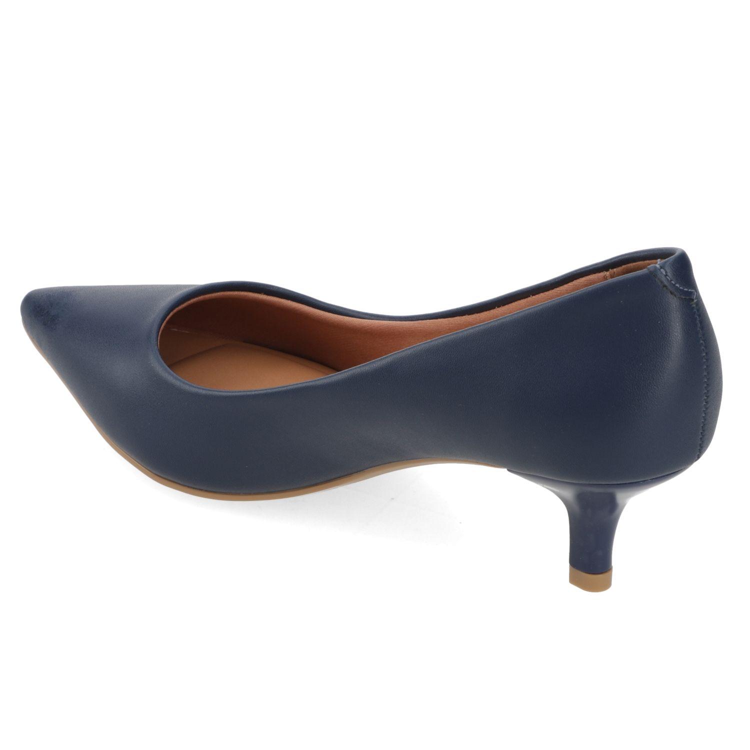 Stiletto Vizzano Azul Marino Taco 5 Cm-3