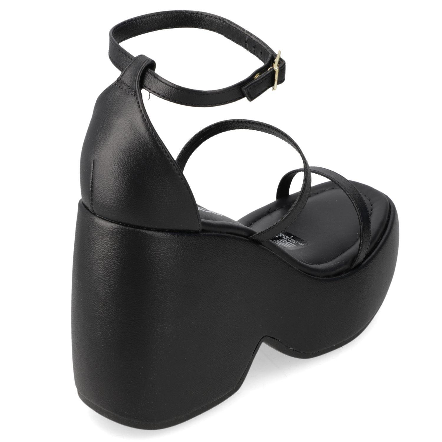 Sandalia Taco Moleca Negro 10264-4