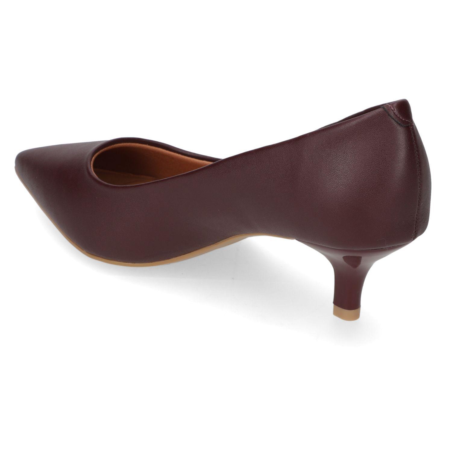 Stiletto Taco Aguja 5 cm Vino Vizzano-3