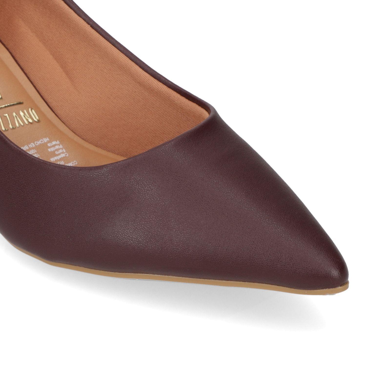 Stiletto Taco Aguja 5 cm Vino Vizzano-5