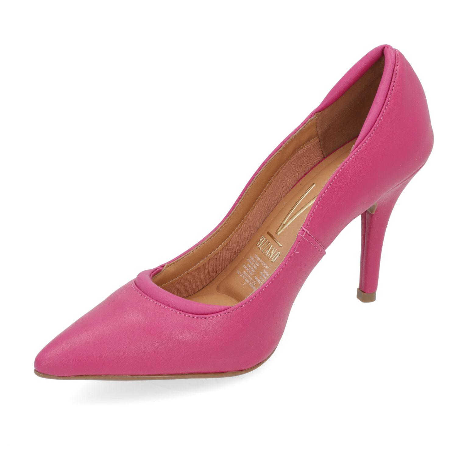 Stiletto Vizzano Magenta Taco 10 Cm Efecto Cuero-2