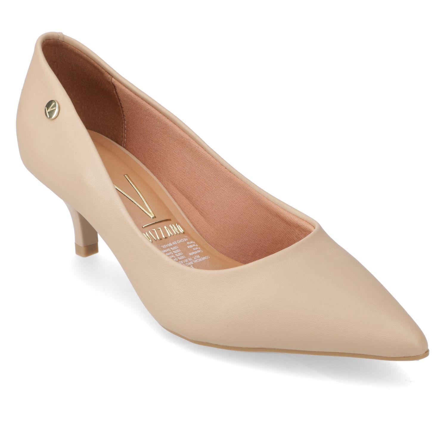 Zapato Mujer Taco Aguja Stiletto Beige 1122-828- Vizzano-0