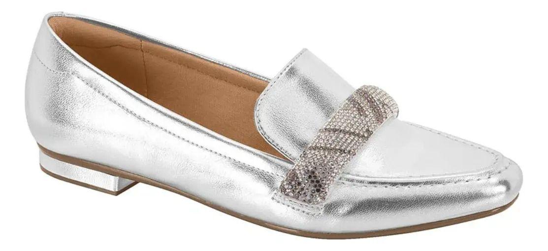 Ballerina Metalizada Plateado Vizzano-0