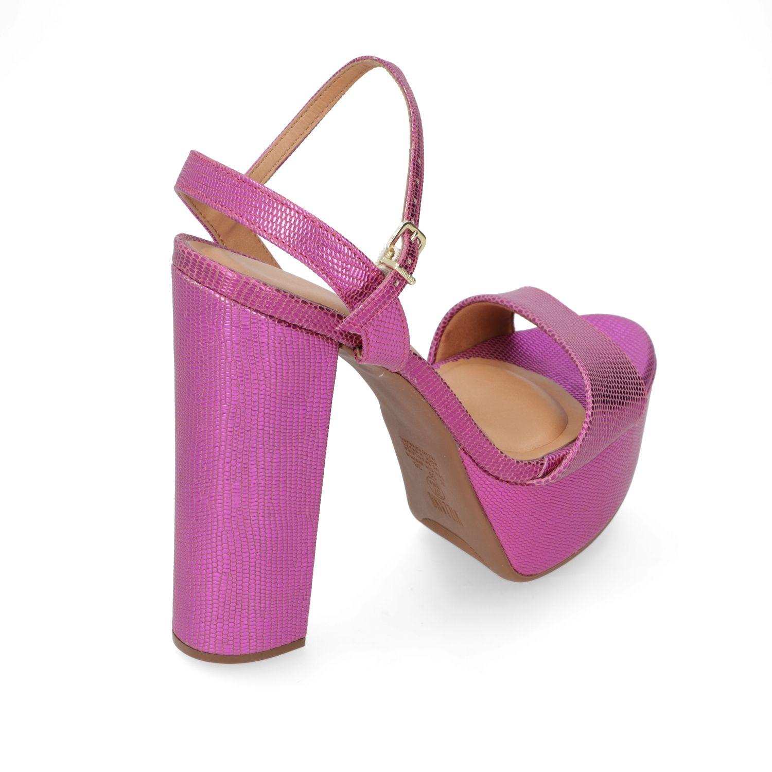 Sandalia Taco Vizzano Rosado 10433-3