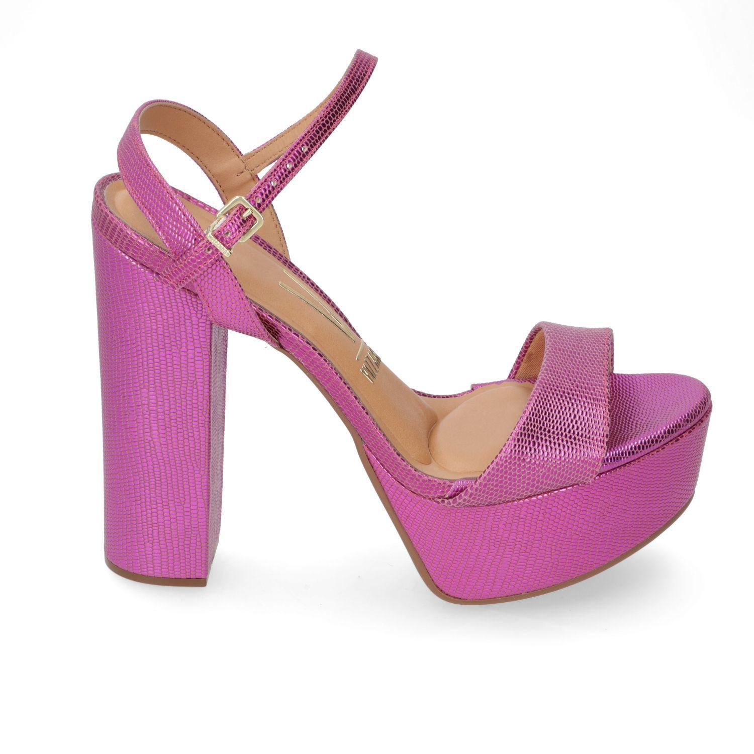 Sandalia Taco Vizzano Rosado 10433-0