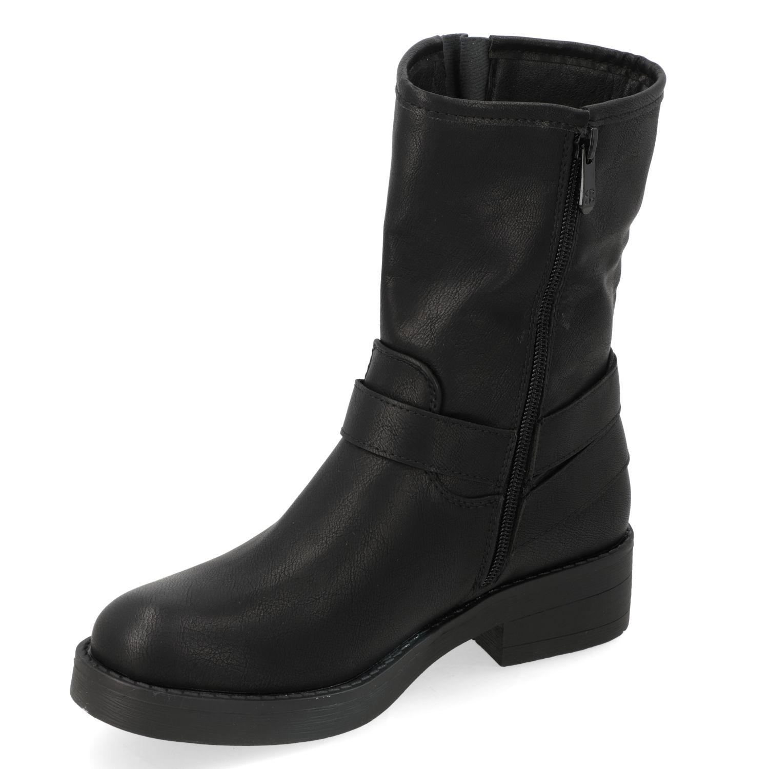 Botin Plano Agua De Coco Negro 15868-2