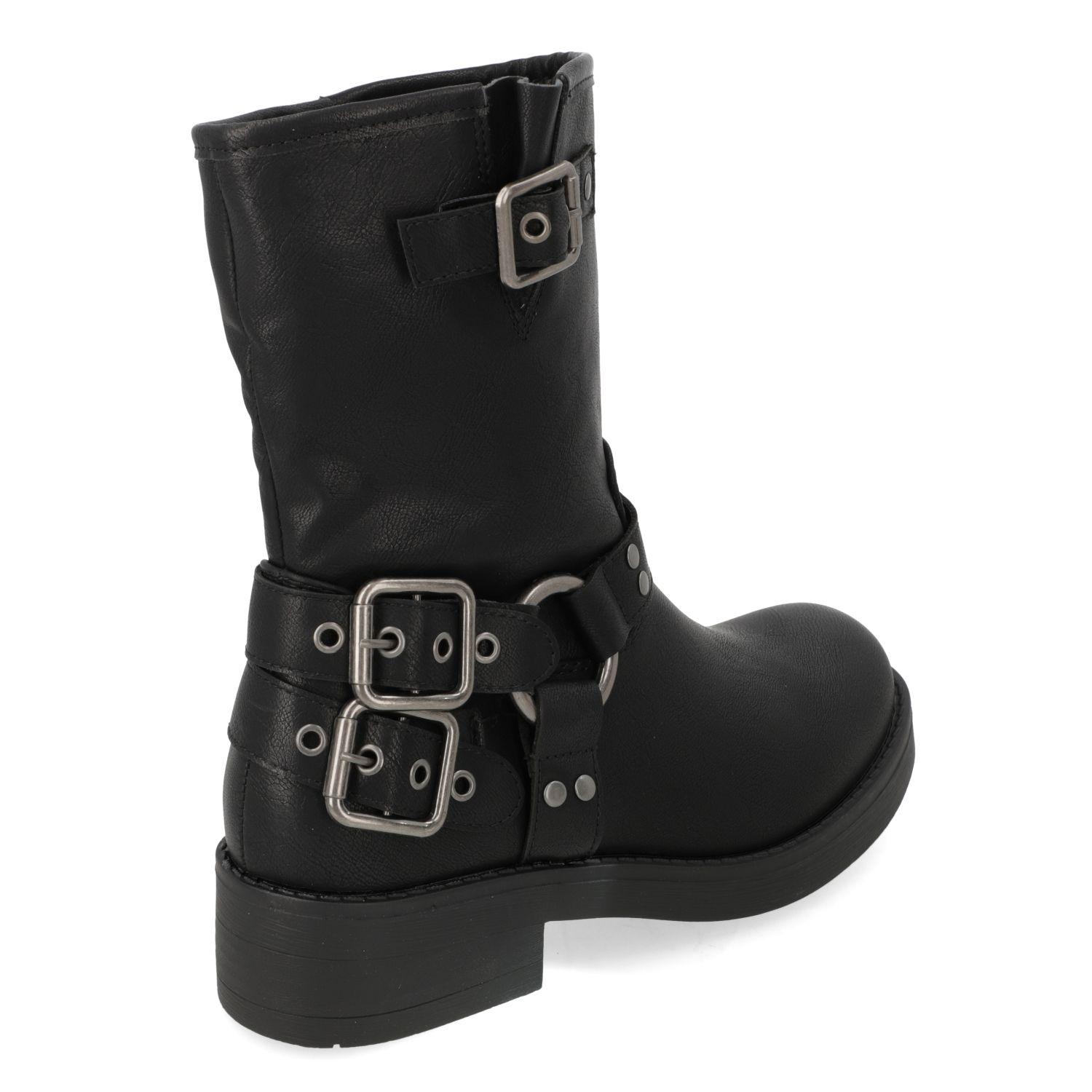 Botin Plano Agua De Coco Negro 15868-3