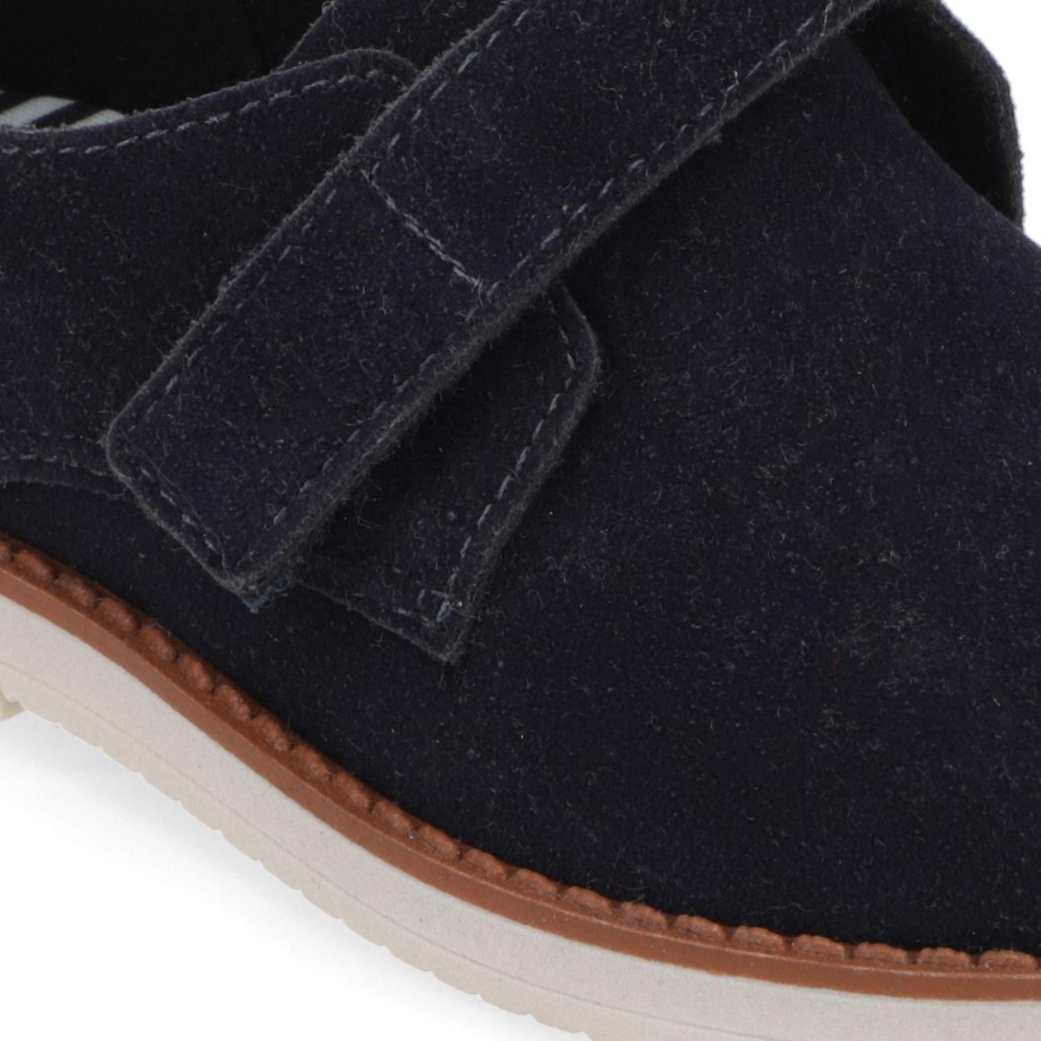 Zapato Niño Azul Marino Tipo Mocasin con Cierre Velcro-5