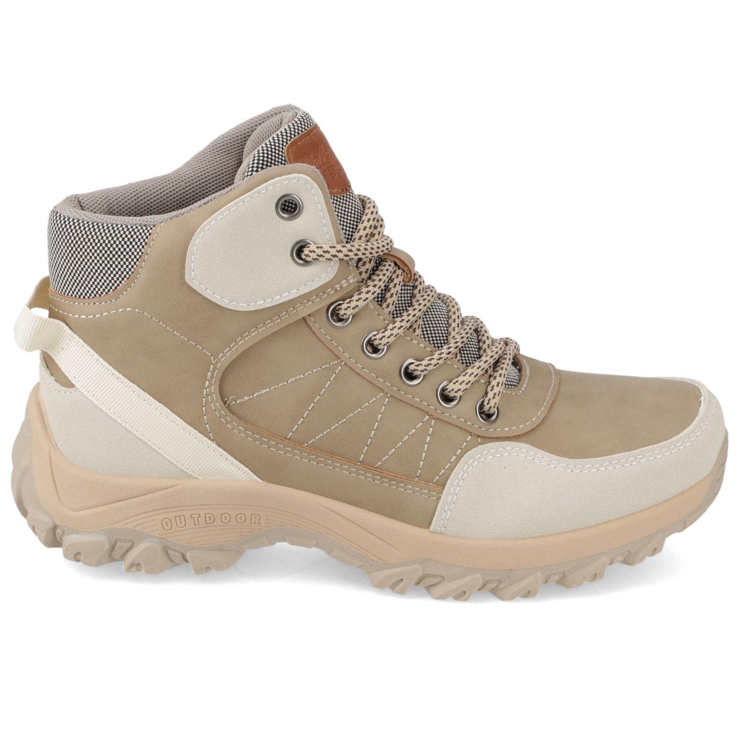 Botín outdoor Mujer New Wlak Beige-0