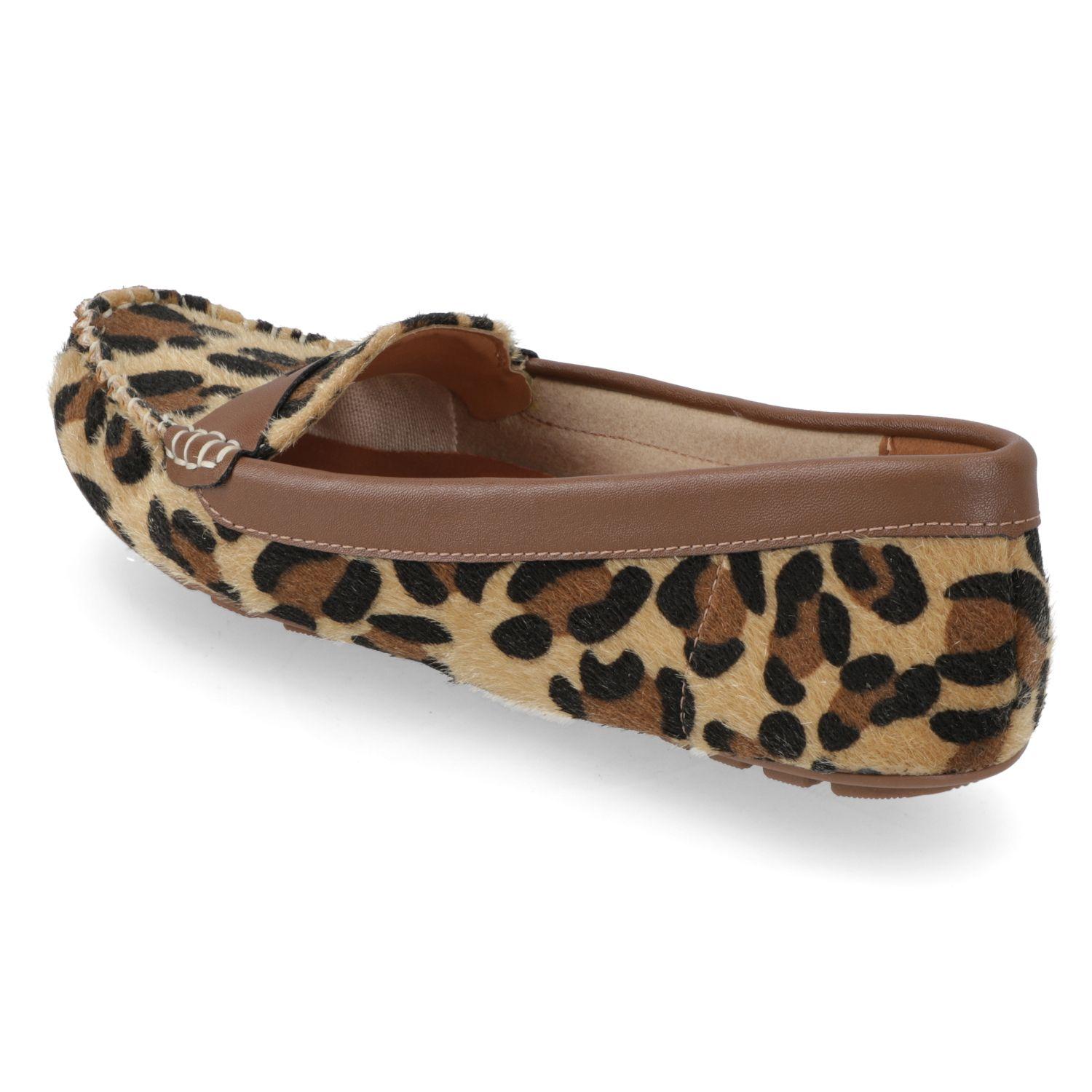 Mocasines Animal Print Borde Claro Vizzano-3