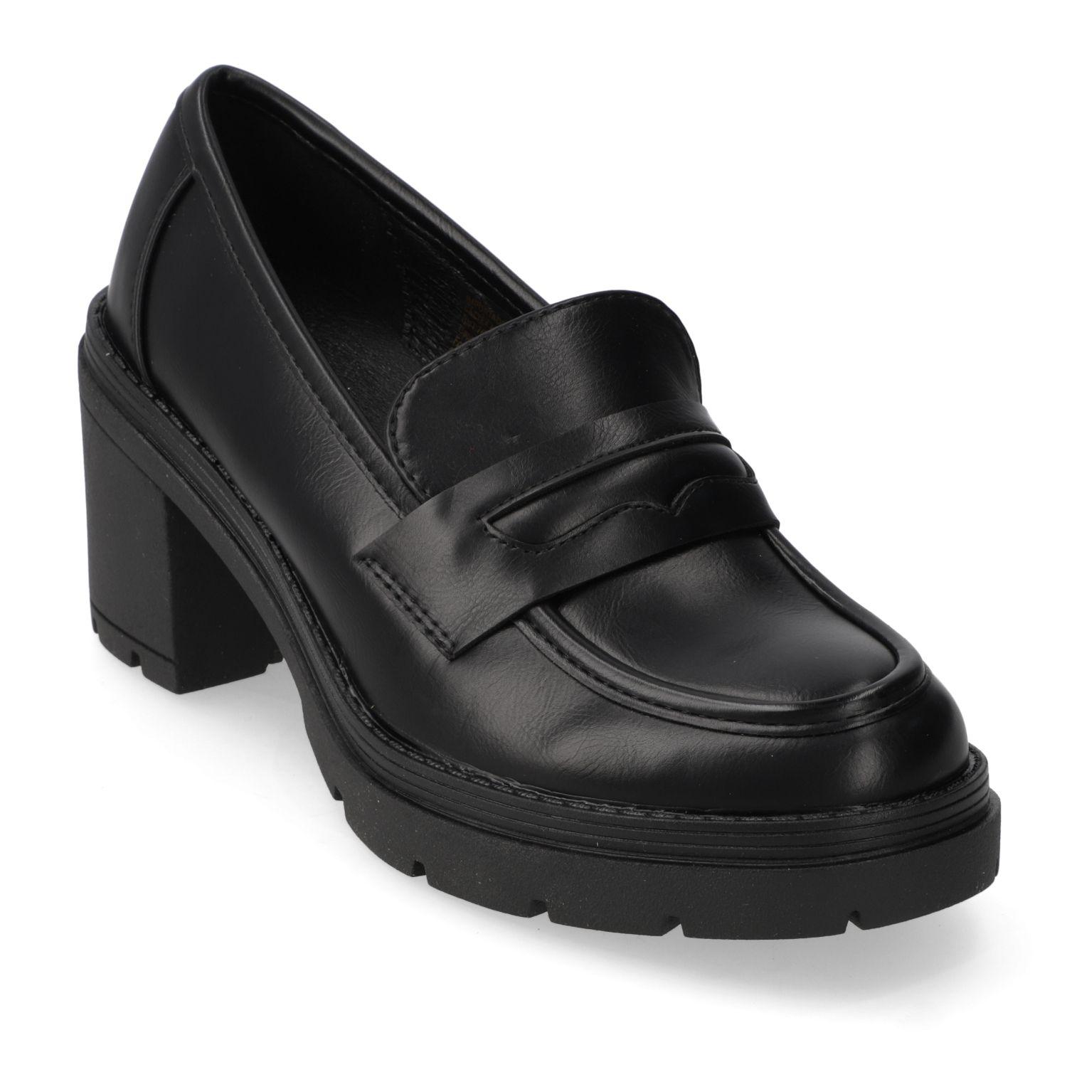 Zapato taco New Walk Negro 15973-1