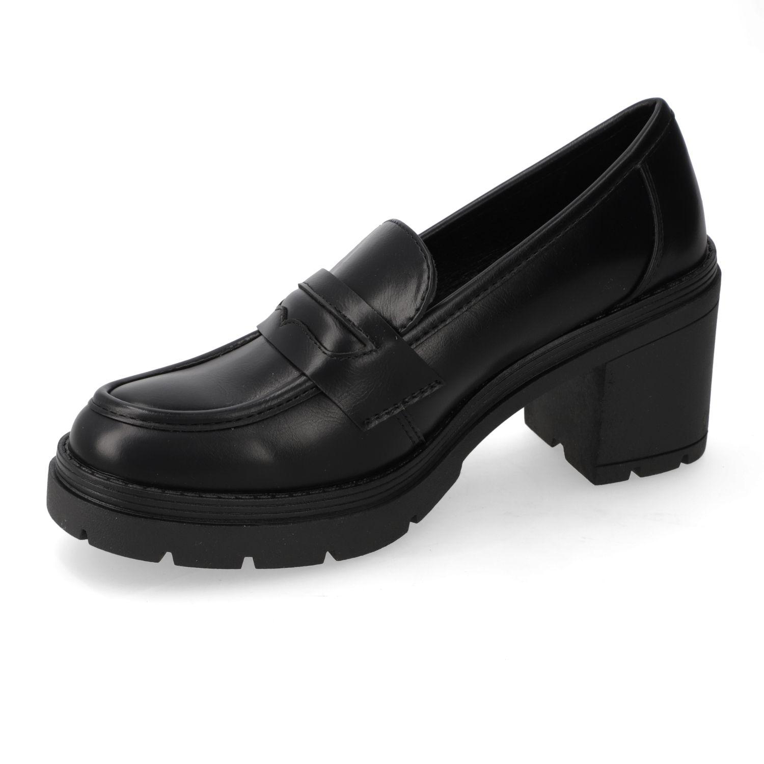 Zapato taco New Walk Negro 15973-2
