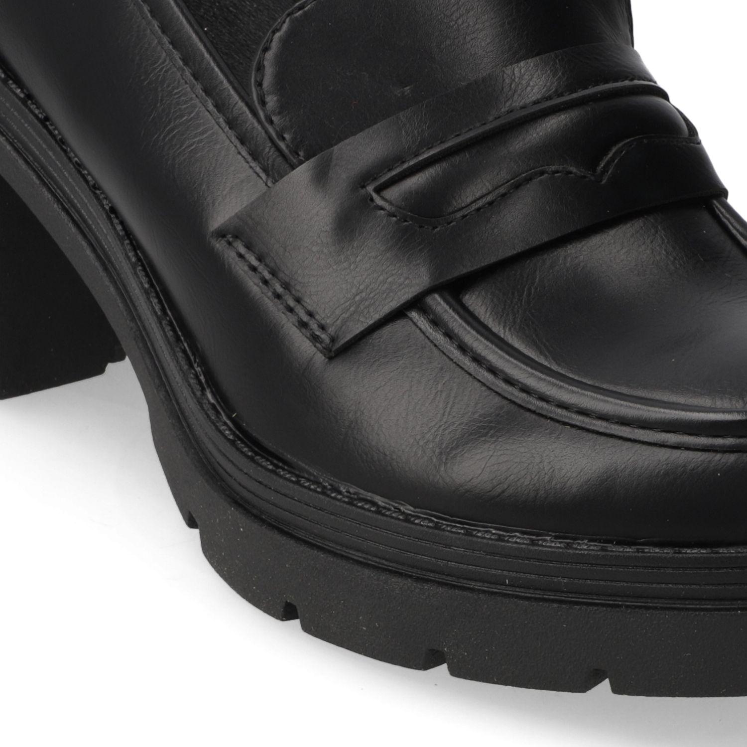 Zapato taco New Walk Negro 15973-4