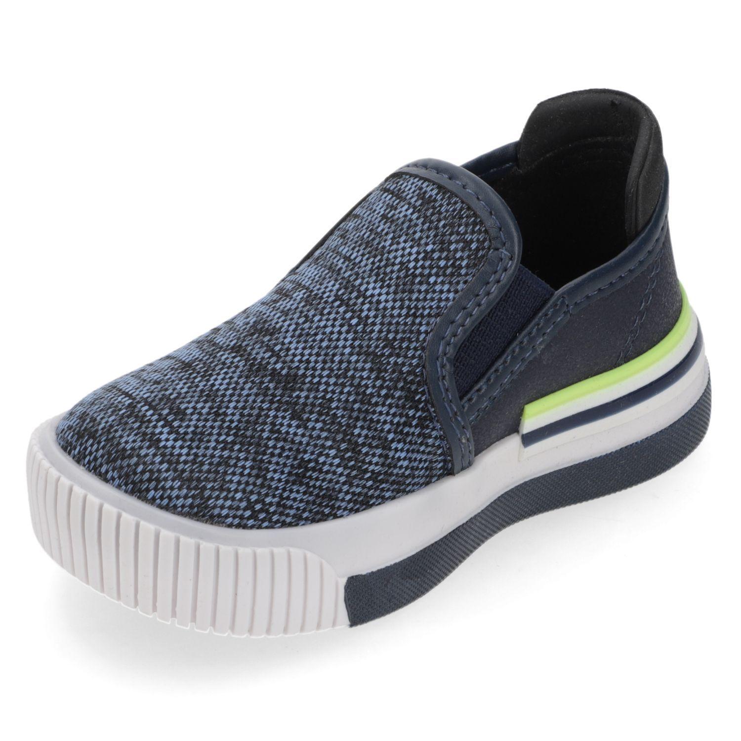  Zapatilla Urbana Niño Slip On Azul Molekinho-2