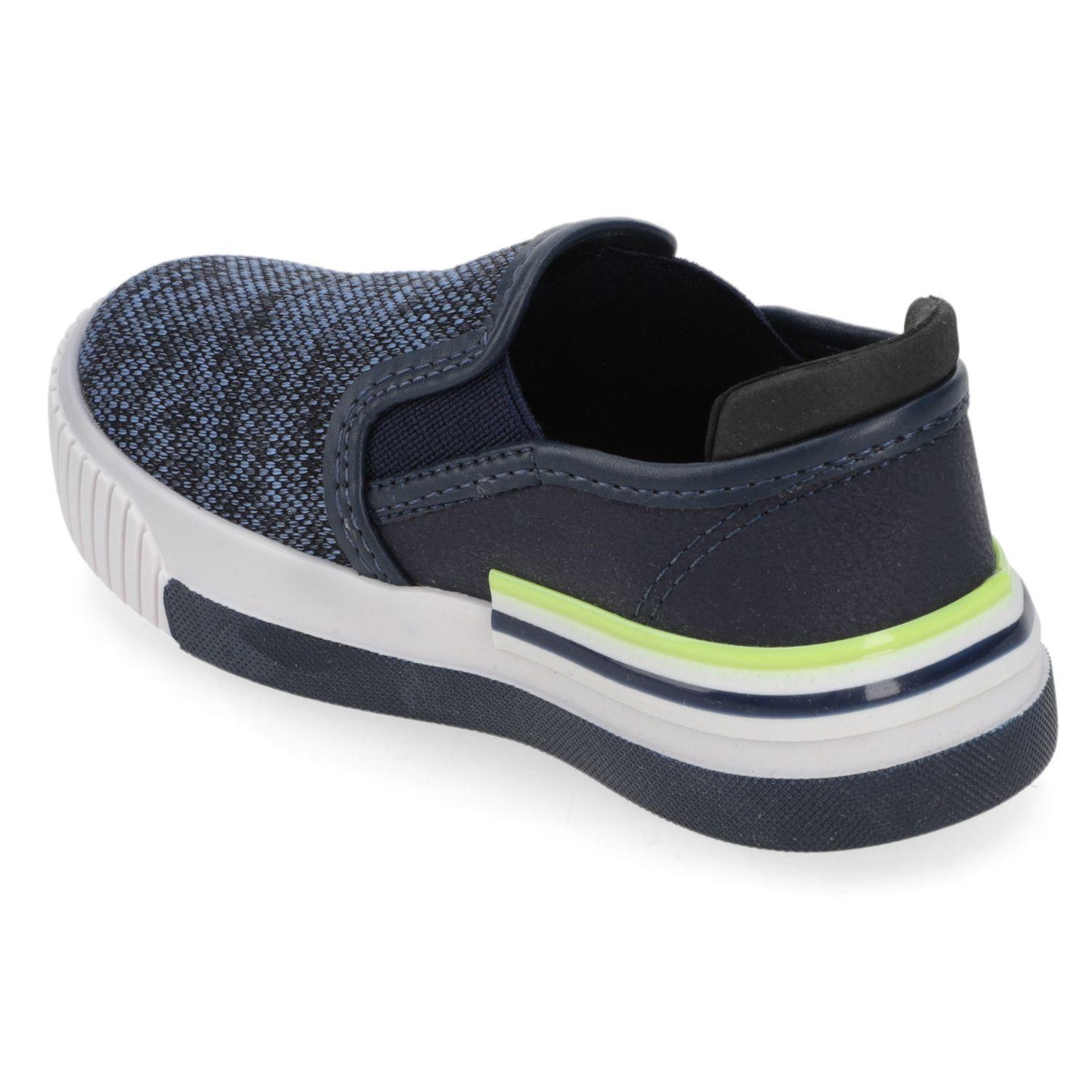  Zapatilla Urbana Niño Slip On Azul Molekinho-3