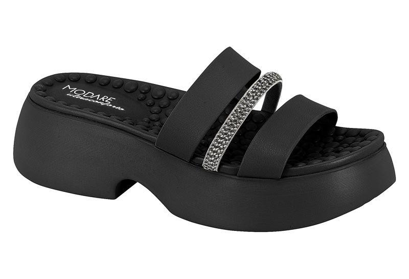 Sandalia Plana Moleca 16730 Negro-6
