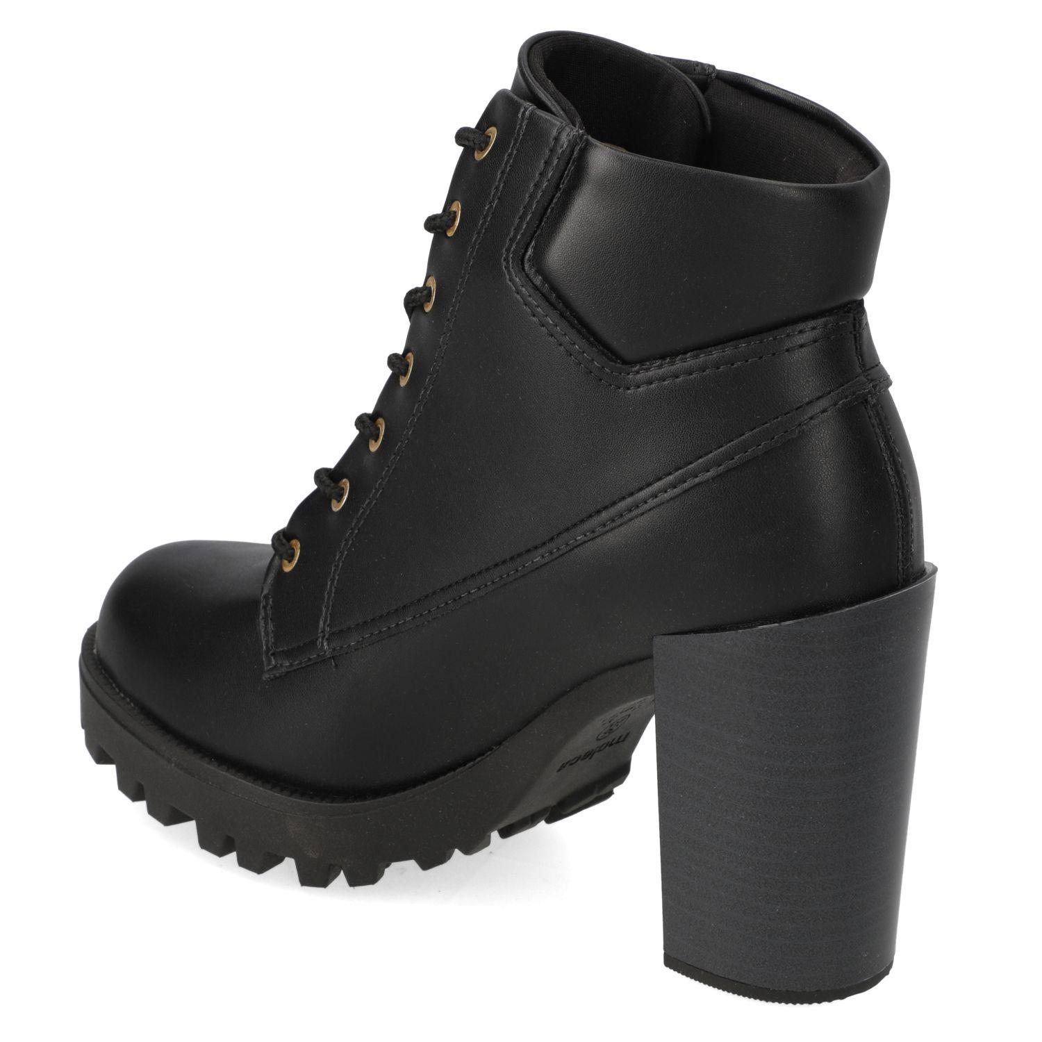 Botin Taco Moleca Negro 16507-3