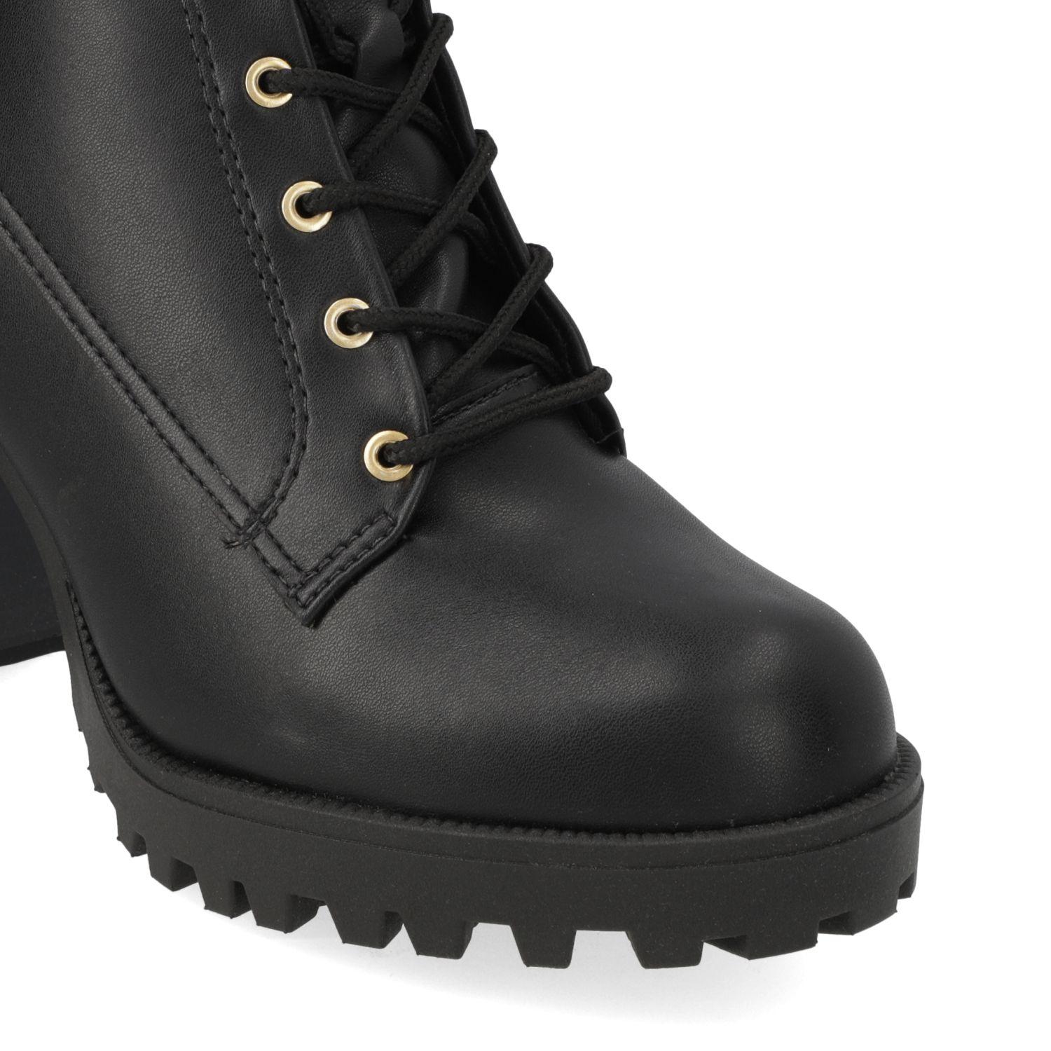 Botin Taco Moleca Negro 16507-5