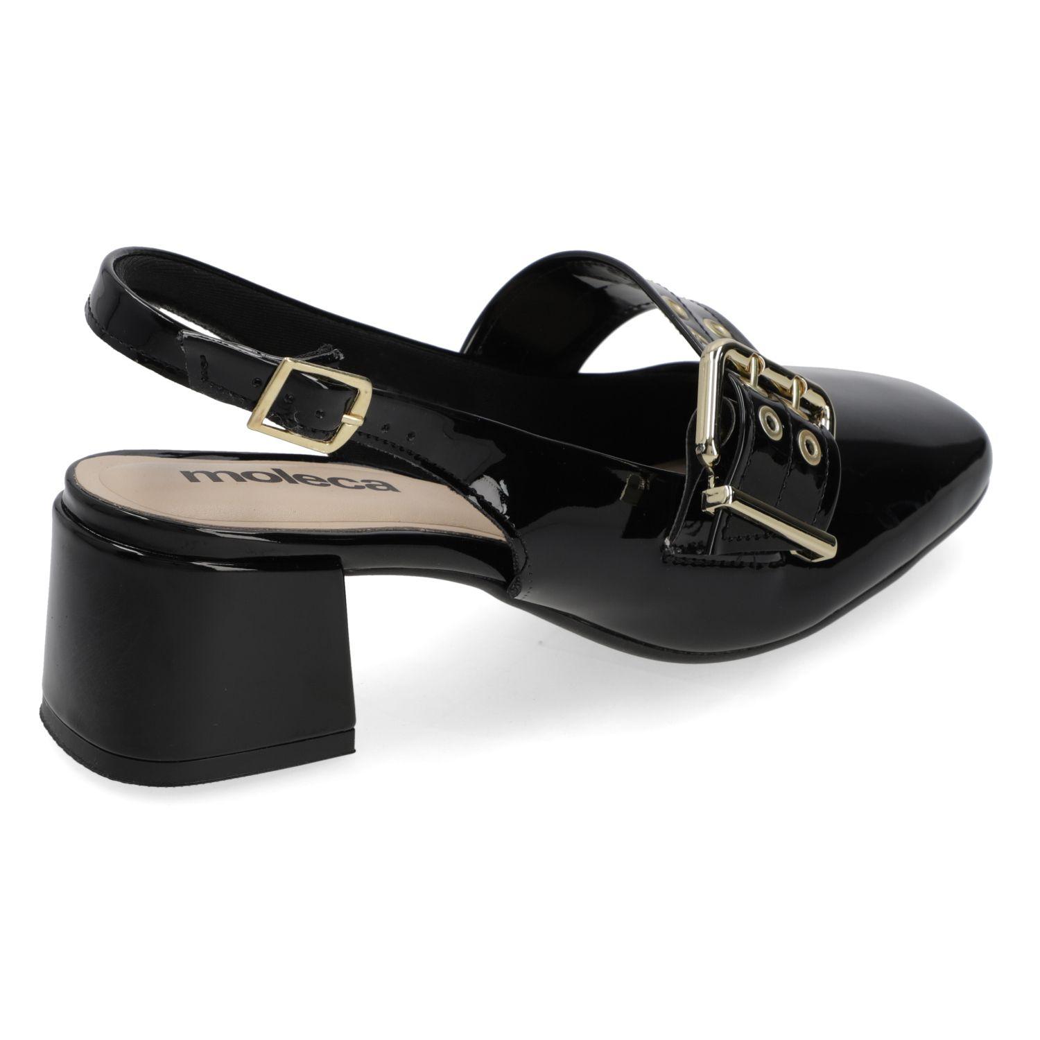 Zapato taco Moleca Negro 16050-3