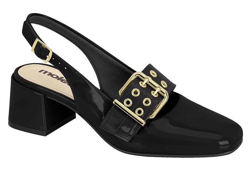 Zapato taco Moleca Negro 16050-5