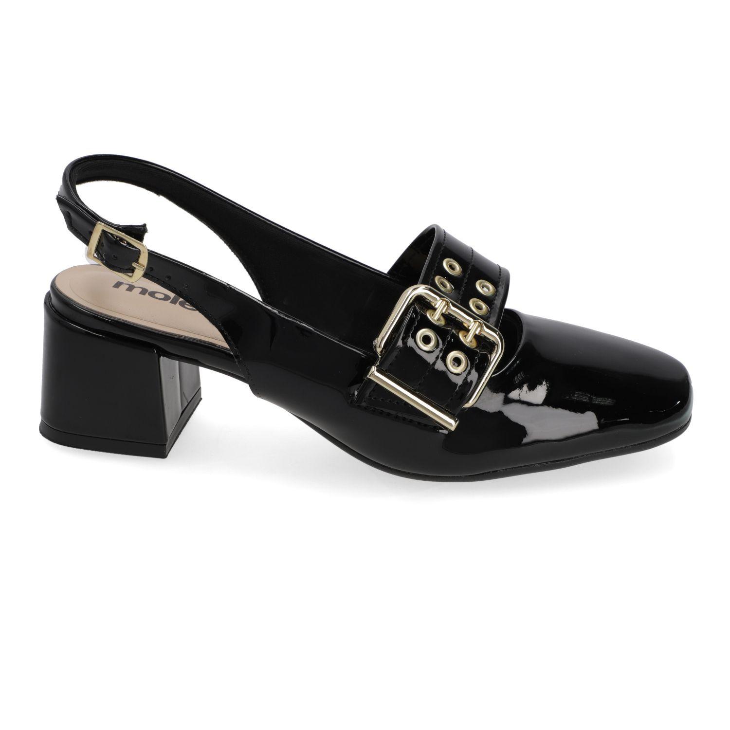 Zapato taco Moleca Negro 16050-1