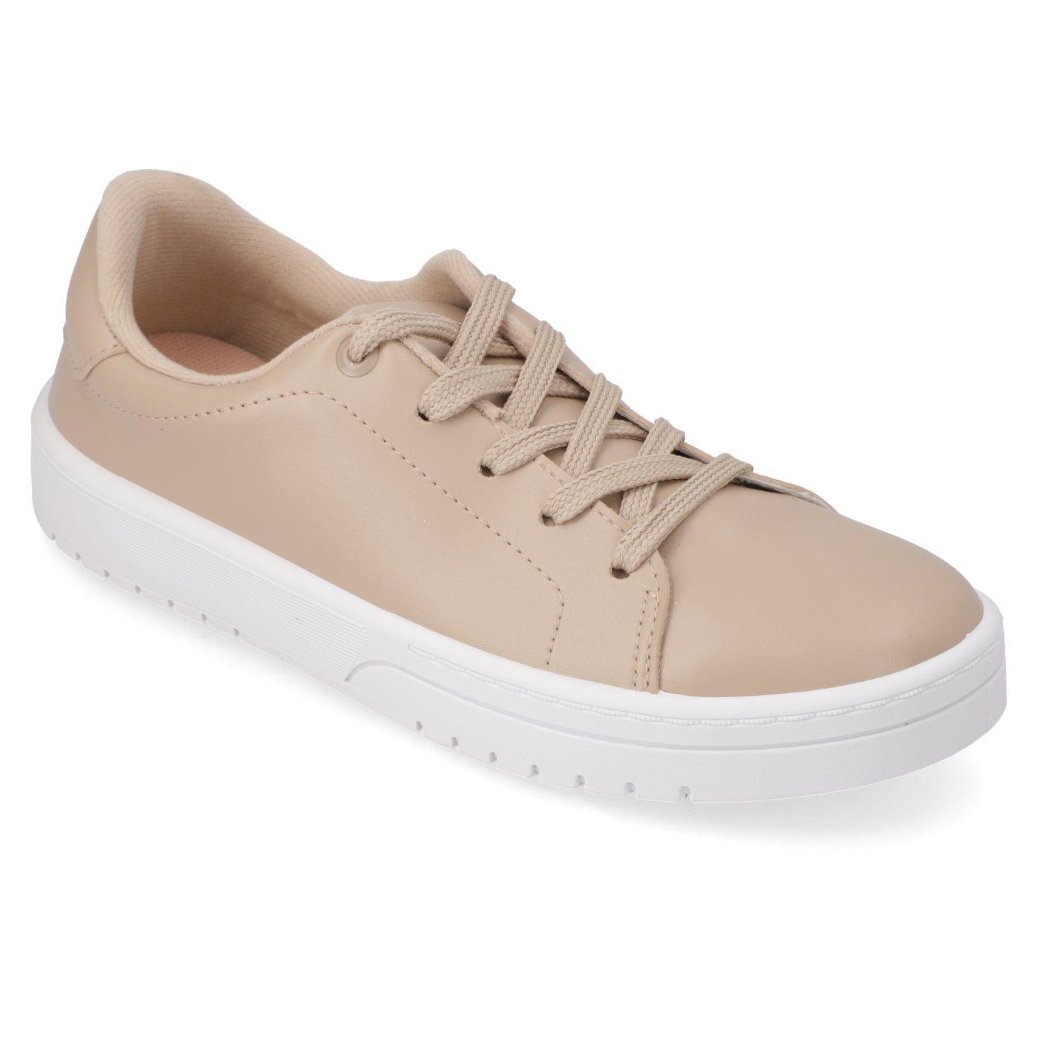 Zapatillas Casuales Beige Moleca-0