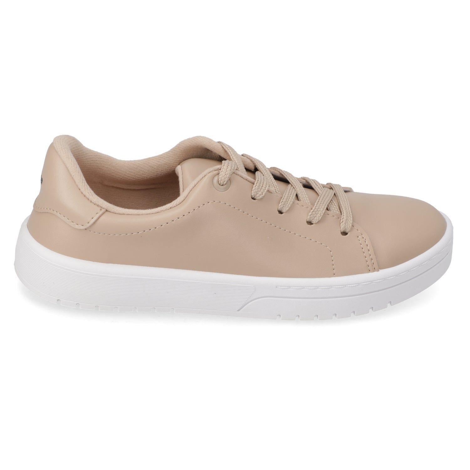 Zapatillas Casuales Beige Moleca-1