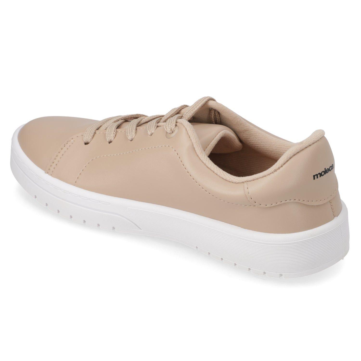 Zapatillas Casuales Beige Moleca-3