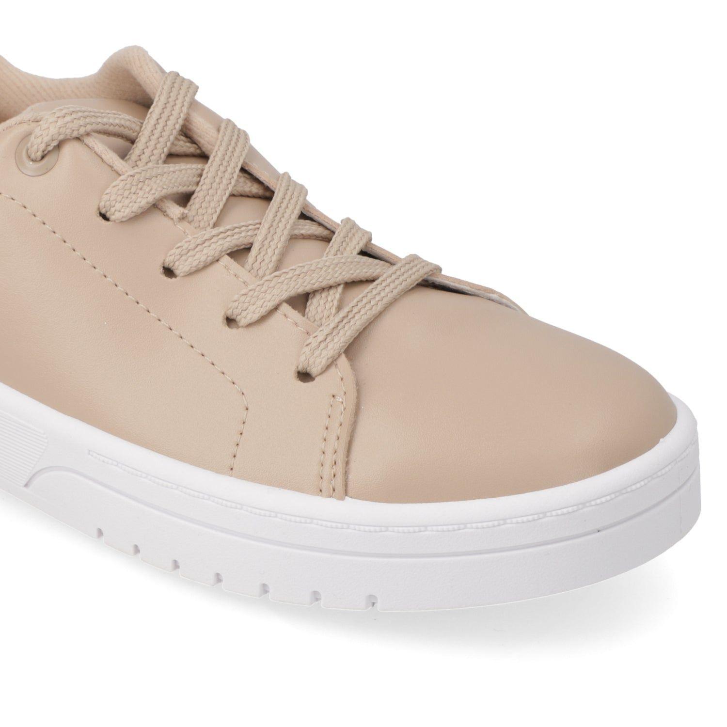 Zapatillas Casuales Beige Moleca-5