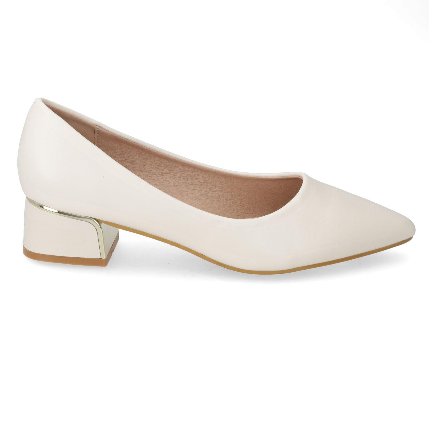 Zapato taco New Walk Beige 15884-0