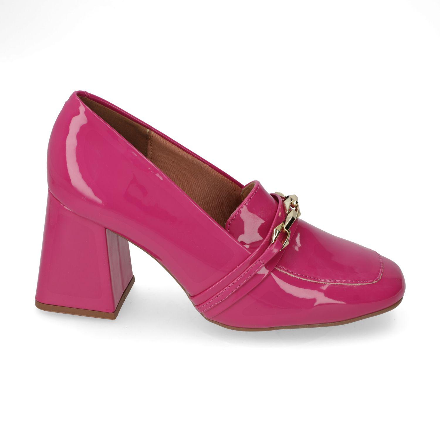 Zapato Taco Ancho Vizzano Magenta-0