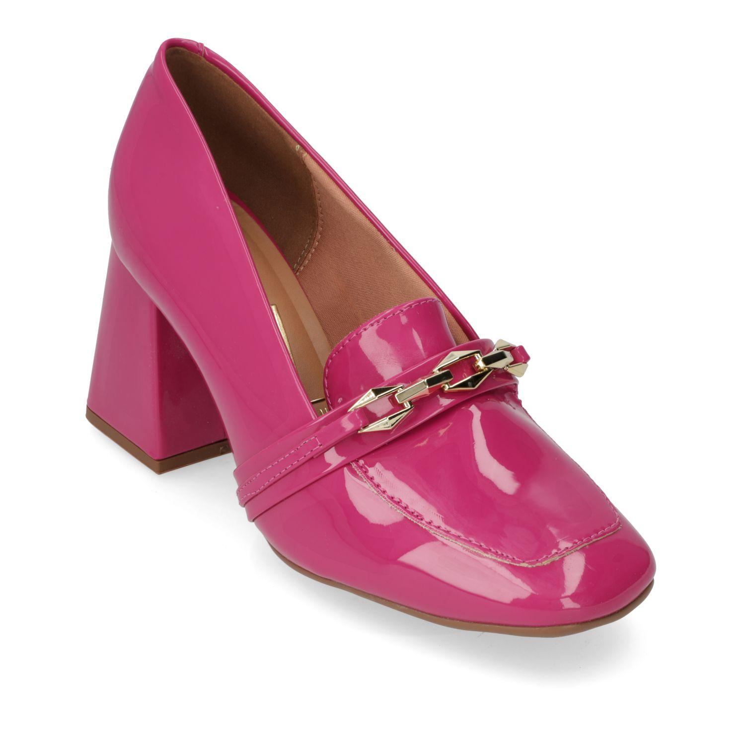 Zapato Taco Ancho Vizzano Magenta-1
