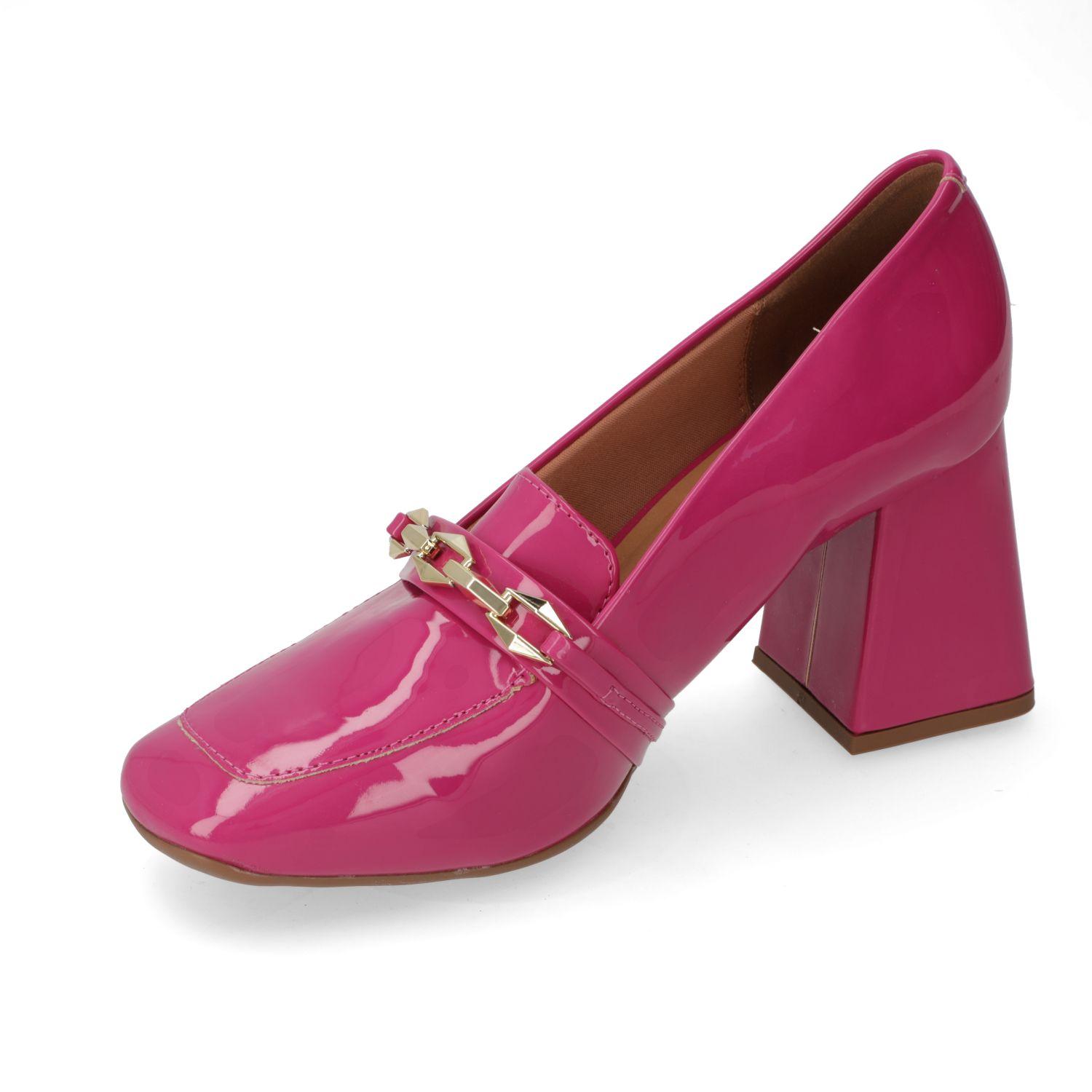 Zapato Taco Ancho Vizzano Magenta-2