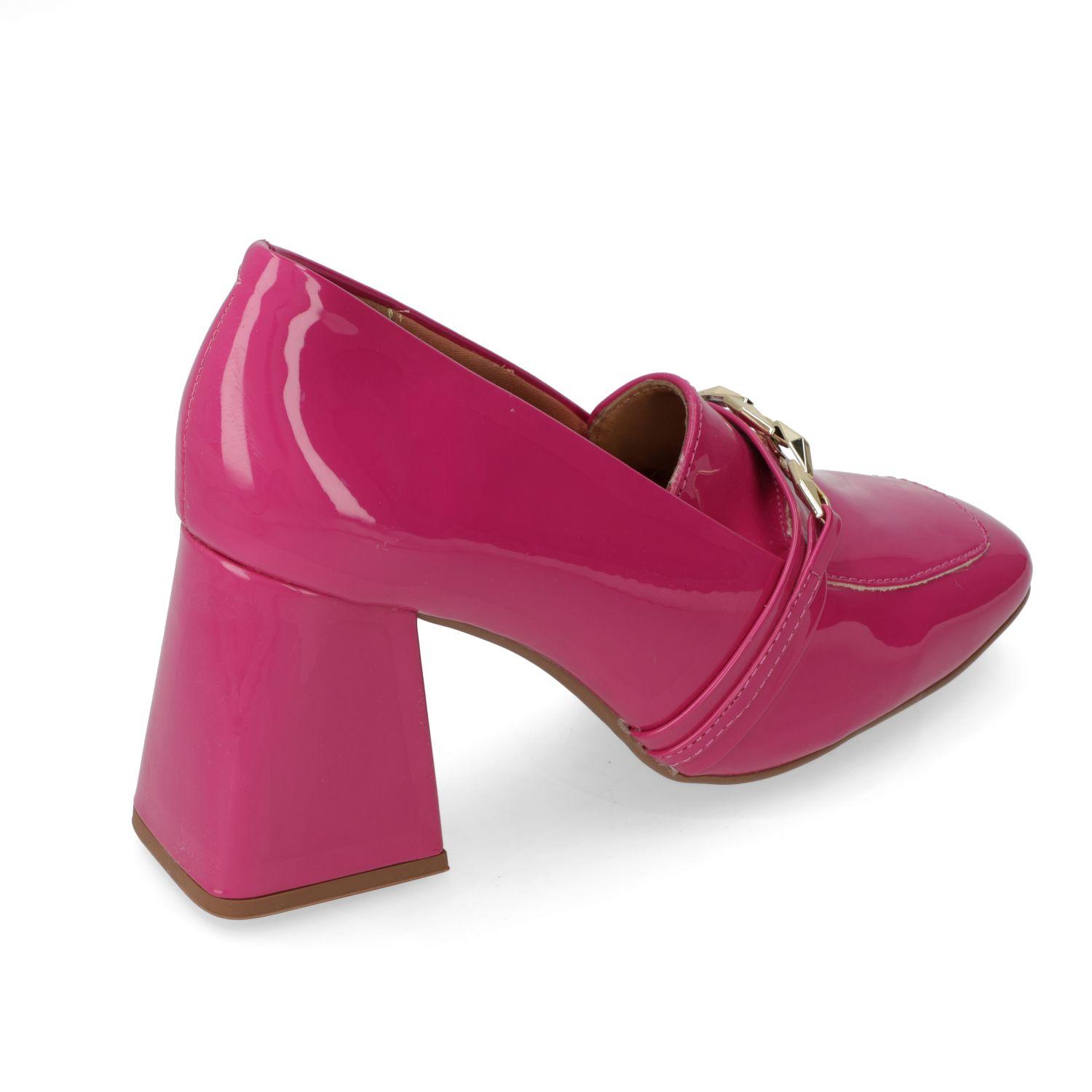 Zapato Taco Ancho Vizzano Magenta-3