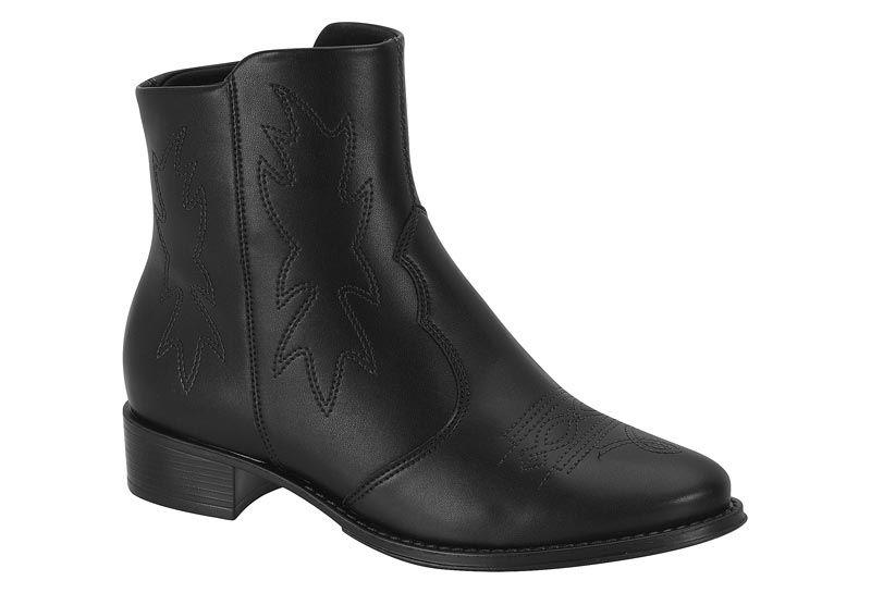 Botin Plano Beira Rio Negro 16546-6