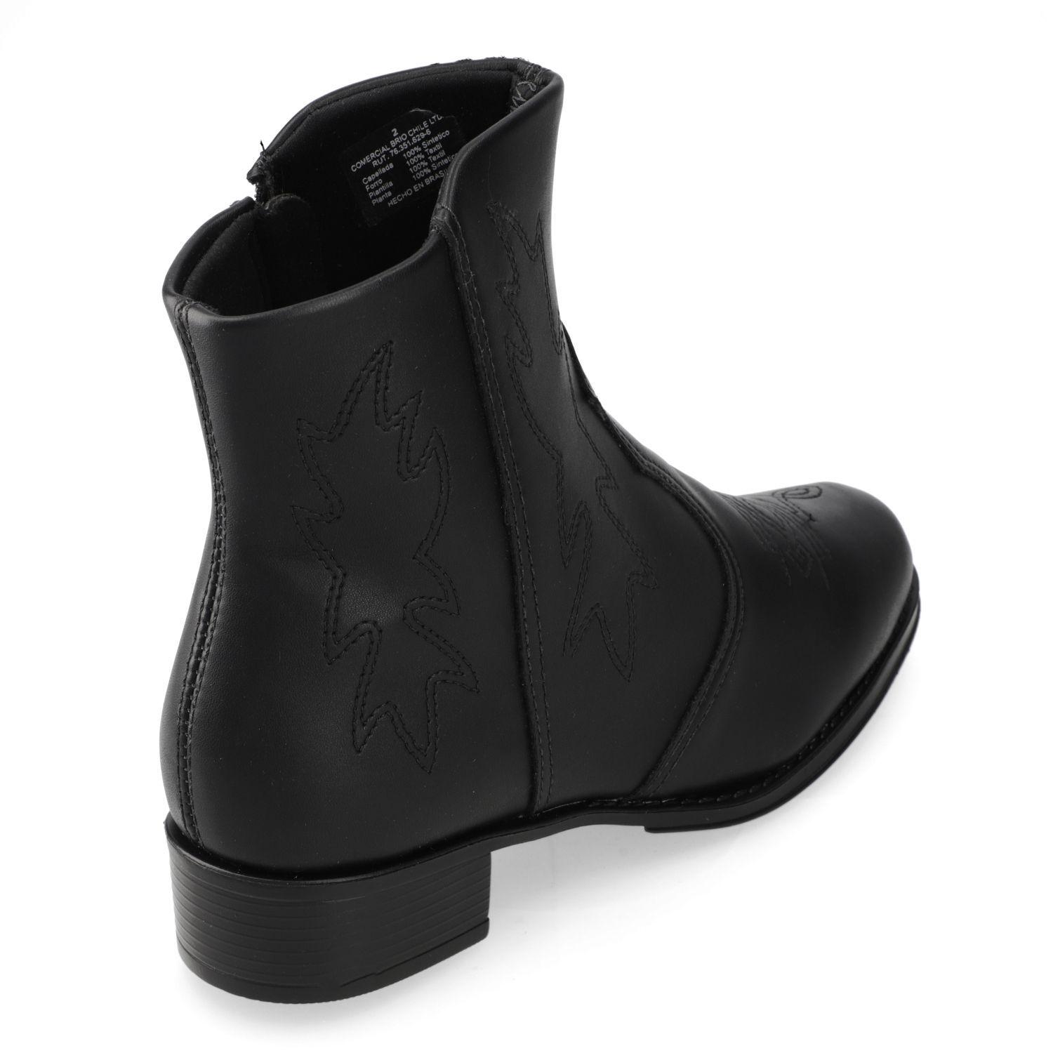 Botin Plano Beira Rio Negro 16546-4