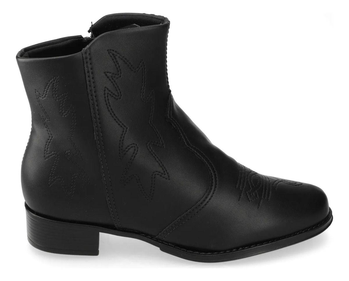 Botin Plano Beira Rio Negro 16546-1