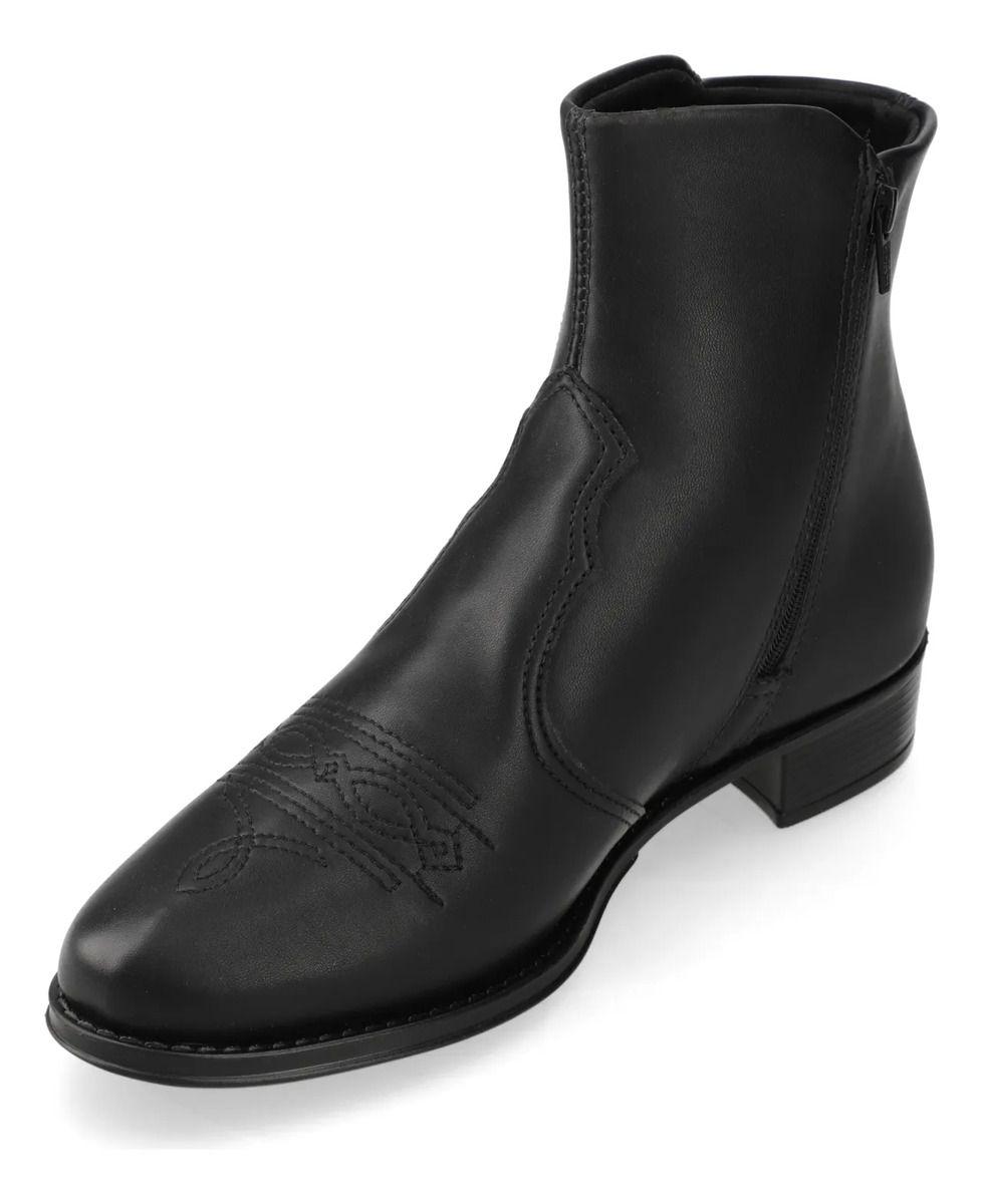 Botin Plano Beira Rio Negro 16546-2