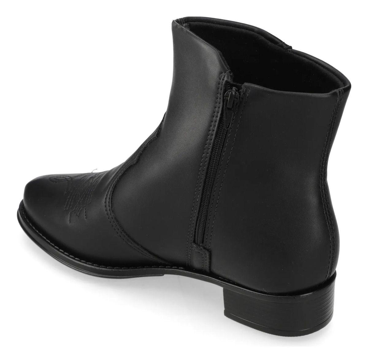 Botin Plano Beira Rio Negro 16546-3