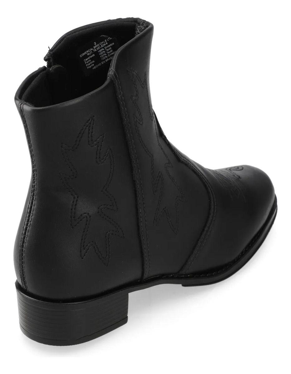 Botin Plano Beira Rio Negro 16546-4