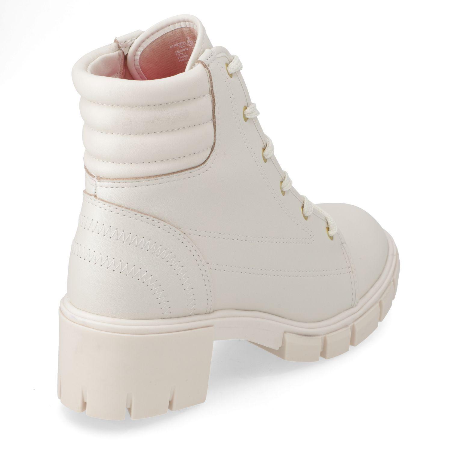 Botin Taco Moleca Blanco 16509-4