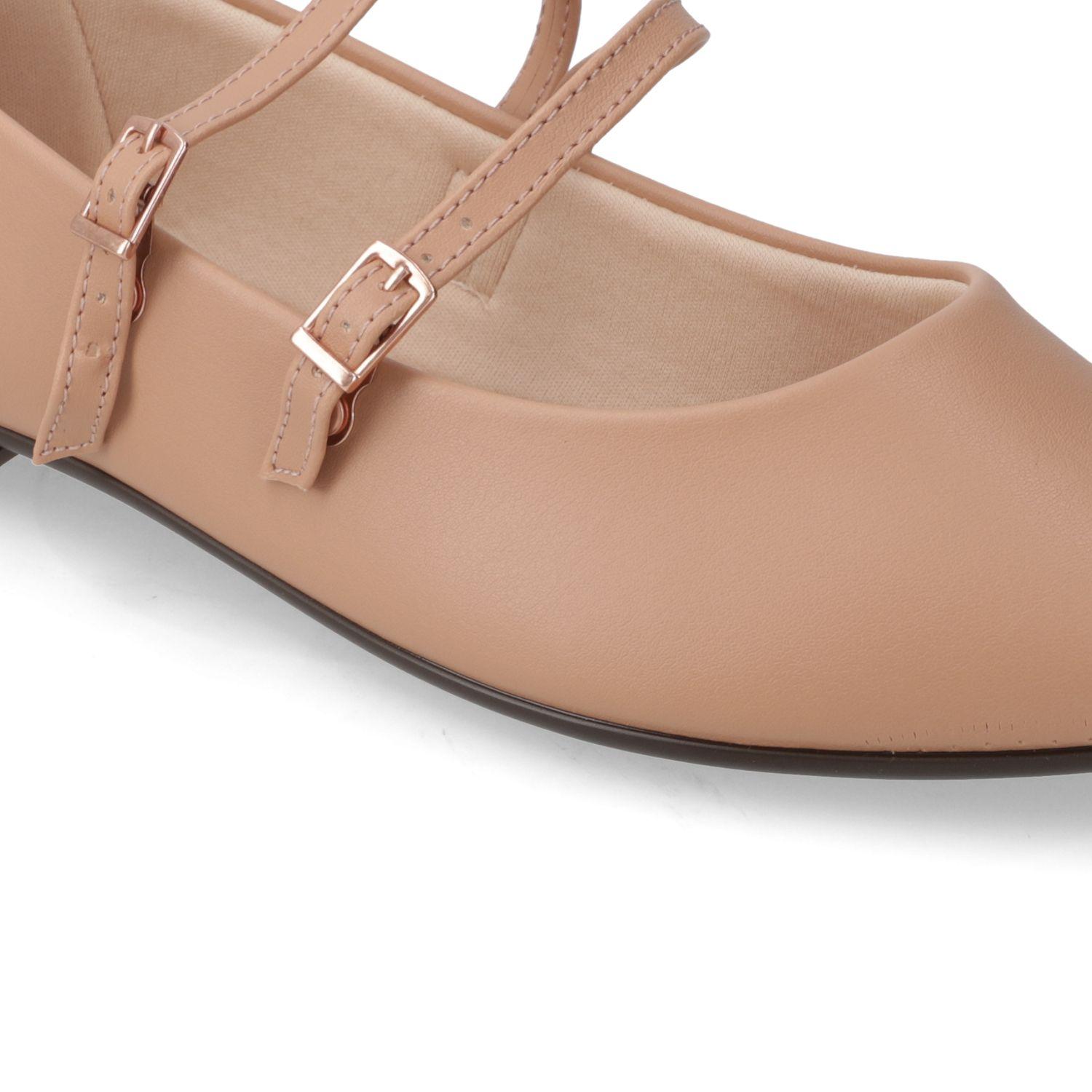 Ballerina Beira Rio Nude Efecto Cuero  Nude 658 Napa Sardenha Neo-4