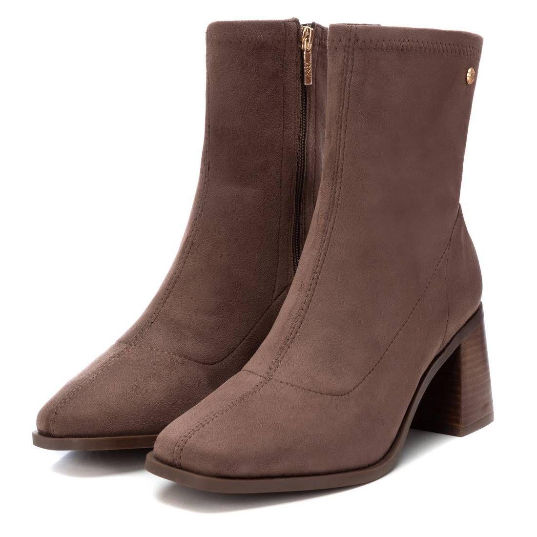 Botin Mujer Gamuza Taupe 141828-TA XTI-4