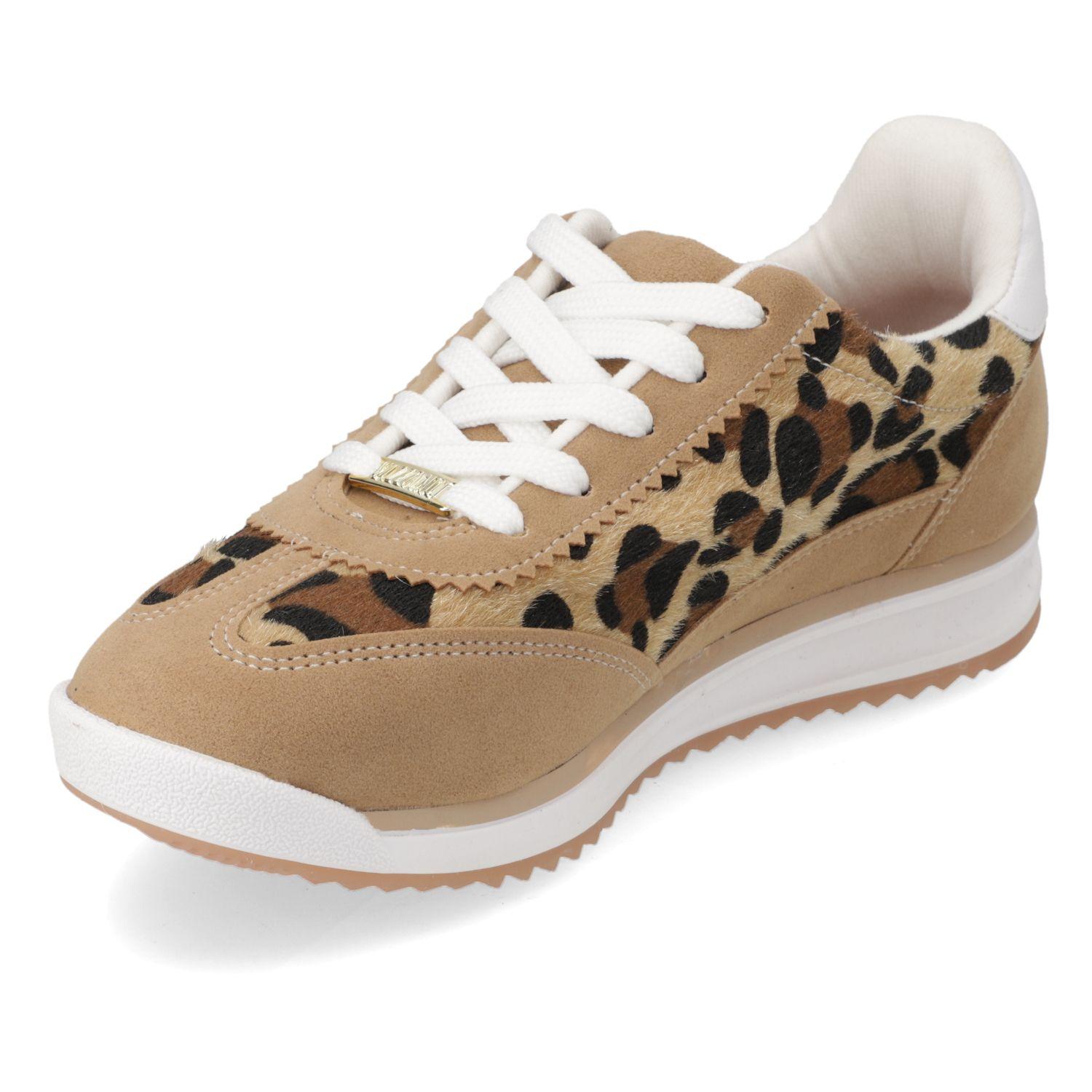 Zapatillas Casuales Café Animal Print Vizzano-2