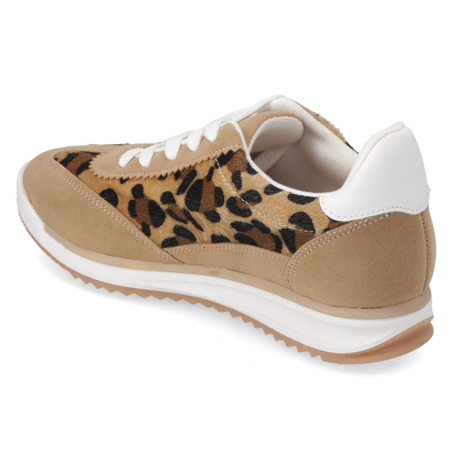 Zapatillas Casuales Café Animal Print Vizzano-3