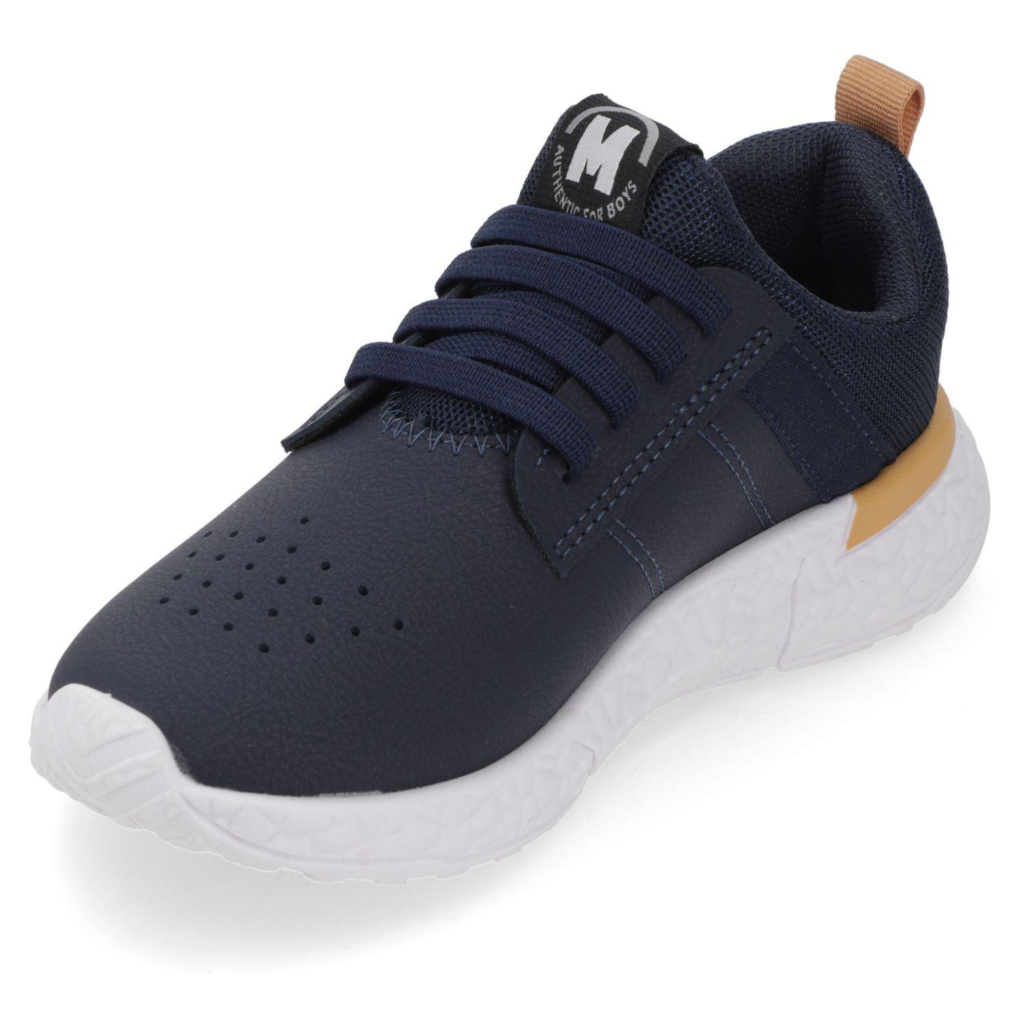 Zapatilla Deportiva Niño Azul Marino Authentic Kids-2